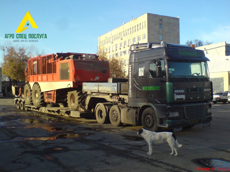 Перевозка негабарита: Holmer
